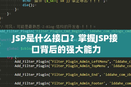 JSP是什么接口？掌握JSP接口背后的强大能力