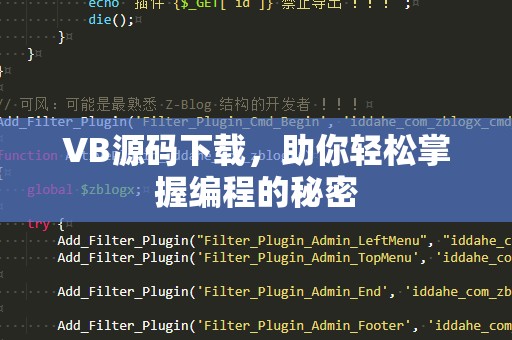 VB源码下载，助你轻松掌握编程的秘密