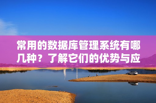 常用的数据库管理系统有哪几种？了解它们的优势与应用场景