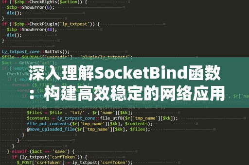 深入理解SocketBind函数：构建高效稳定的网络应用