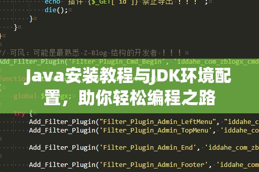 Java安装教程与JDK环境配置，助你轻松编程之路