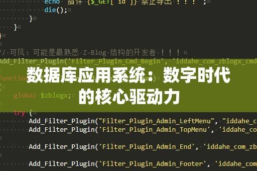 数据库应用系统：数字时代的核心驱动力