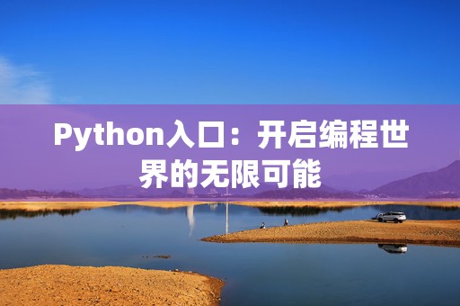 Python入口：开启编程世界的无限可能