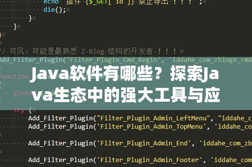 Java软件有哪些？探索Java生态中的强大工具与应用