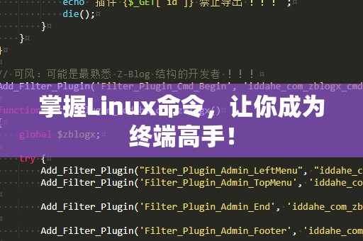 掌握Linux命令，让你成为终端高手！
