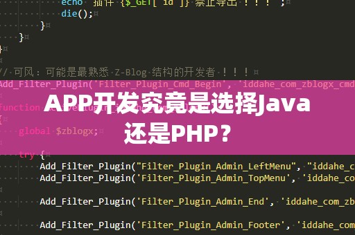 APP开发究竟是选择Java还是PHP？
