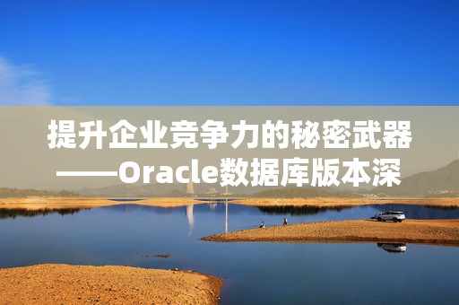 提升企业竞争力的秘密武器——Oracle数据库版本深度解析
